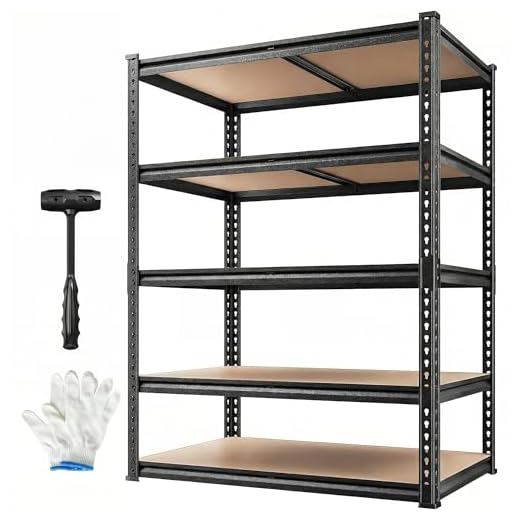 REIBII Heavy Duty Garage Shelving Unit