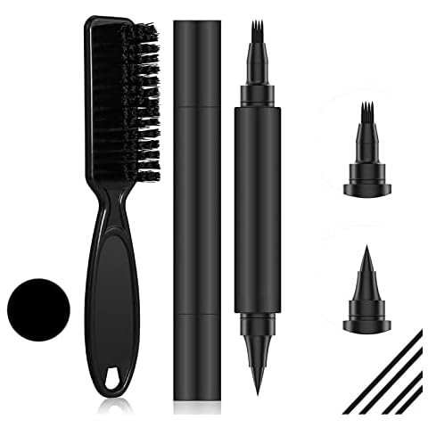 Kit de Bolígrafo de Relleno para Barba con Cepillo Cover