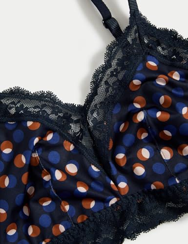 Image of Marks & Spencer Women's Non Wired Non-Padded Lace Trim Bra