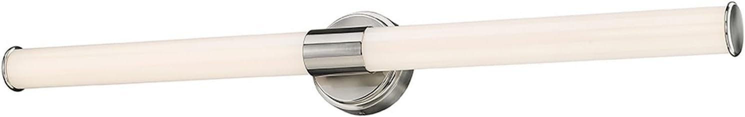 ML Lighting Trumann 1-Light Vanity LED Brushed Nickel