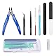 Coptiner 9 STÜCKE Gundam Model Tools Kit, Modell Basic Tools Craft Set fürGundam Car Basic Modellbau Reparaturen und Fixierung