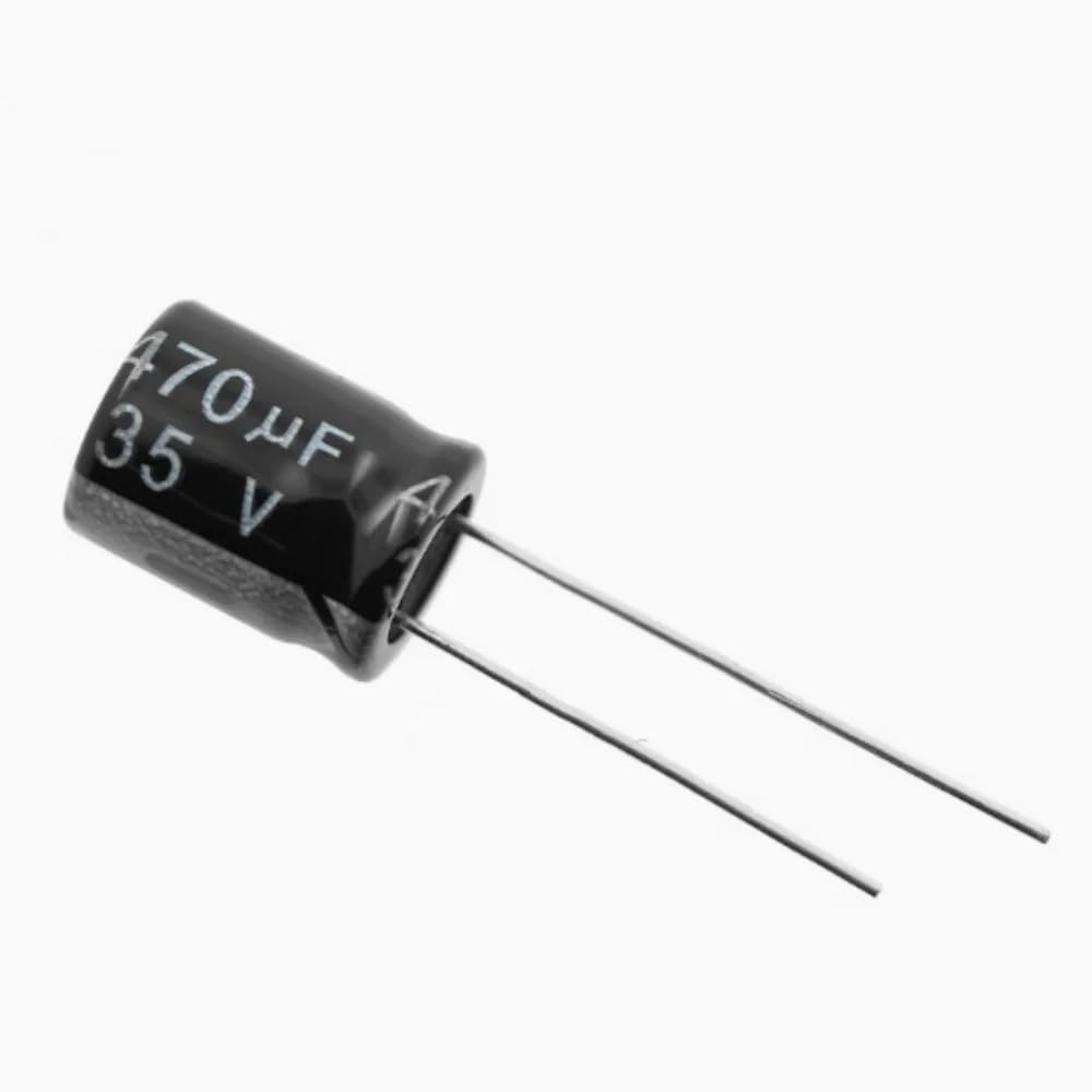 ZDVHOMCB 20PCS 35V470UF Aluminum Electrolytic Capacitor 470UF/35V 10X13MM