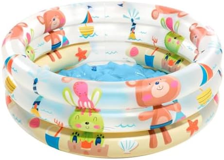 Intex 57106NP - Piscina Hinchable Colores con Base Hinchable 61 x...