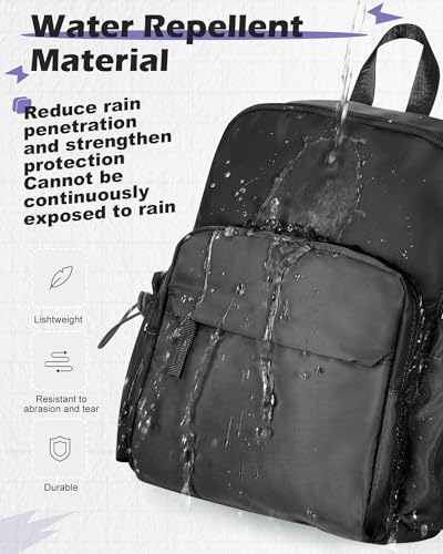 Crossbody Sling Backpacks Sling Bag for Men Women, Small Shoulder Backpack, Anti Theft One Strap Motorcycle Backpack, Mini Tactical Chest Bags Daypack for Casual Travel Hiking Gym Outdoor Sports Black