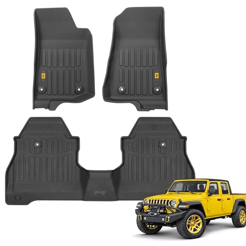 Cat JustFit 3D Floor Mats for Jeep Gladiator