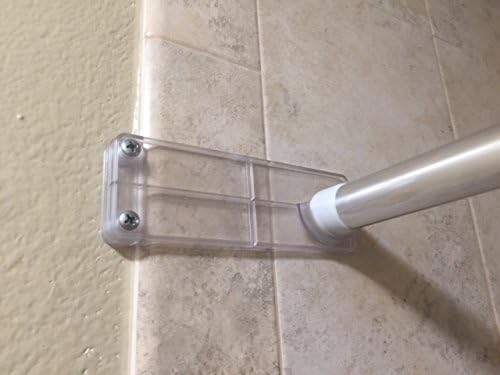 Shower rod holder Wall Mounted (Clear)