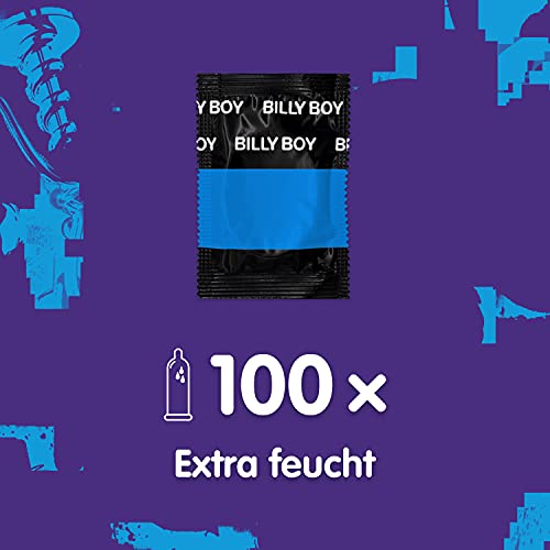 Billy Boy Extra Feucht Kondome mit Gleitfilm 100er Pack
