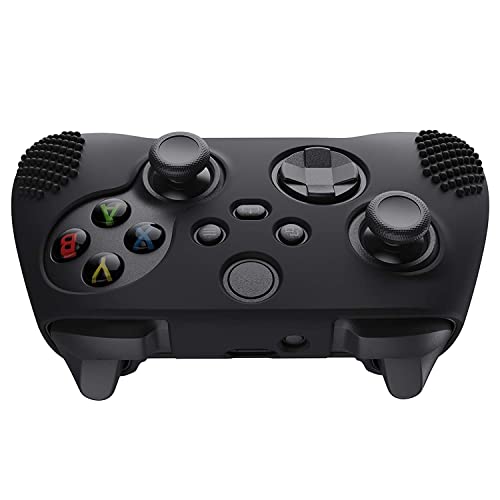 Image of PSS Studded Edition Anti-Slip Silicone Cover Skin for Xbox Series X Controller, New Look Soft Rubber Case Protector for Xbox Series S Controller