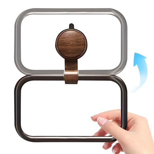Towel Ring | Heavy Suction Wall Mounted Towel Rack, Waterproof Waterproof No Drilling Bathroom Greenhouse, Removable Space Saver Freemaster Holder for Kitchen Dorm appa