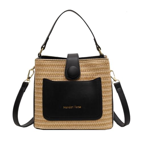 Small Cute Beach Bags for Women Straw Purses for Women Summer Purse Vacation Handbags Crossbody Bags Shoulder Bag