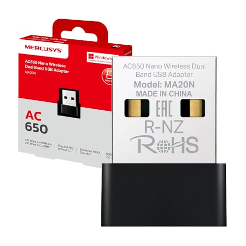 Mercusys TP-Link MA20N Adattatore WiFi USB AC650