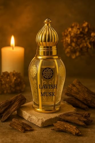Image of Lavish Musk Luxury Attar for Unisex, Long Lasting & Non-Alcoholic, Pure Natural Roll-on Attar, Perfume for Men & Women, Suitable for Every Occasion, 12 ml