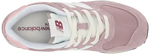 New Balance Kid's 574 V1 Disc Lace-Up Sneaker, Lilac Chalk/Sea Salt, 7 Big Kid #TOP4