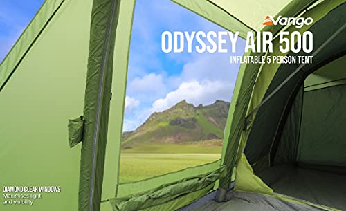 Vango Odyssey Air Luftzelt für 5 Personen in Epsom