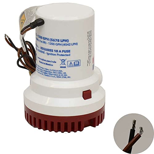 PUMP BILGE 1500GPH 12VDC