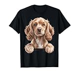 Un design carino per le orgogliose mamme Cocker Spaniel e i papà cani che adorano il loro gentile e amorevole compagno. Ideale per proprietari di animali domestici e amanti dei cani: per donne, uomini, ragazzi e ragazze.