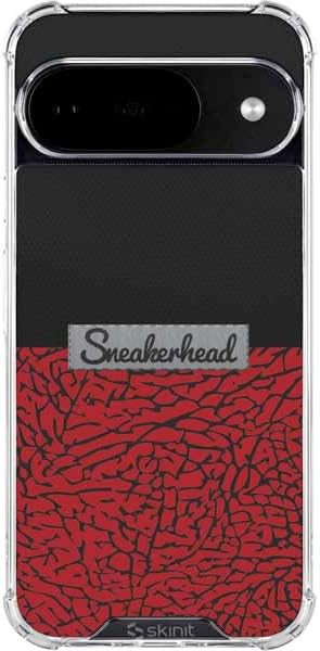 Skinit Clear Phone Case Compatible with Google Pixel 10 - Sneakerhead Checkered Design
