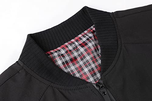 Lentta Men's Slim Fit Lightweight Softshell Bomber Jacket Coat Fall Jackets For Men4