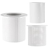 Replacement R38013A and R38013B Admiral Skimmer Basket and Weir Compatible with Pentair Floating Weir, Aladdin B-37, 850001-S-10 | Heavy Duty Plastic Skimmer Basket Fits for Clean Swimming Pool Water