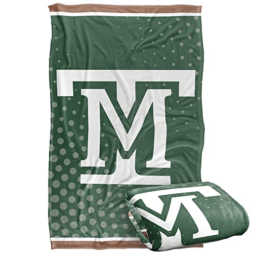 Montana Tech University, 36"x58" Logo Dots, Silky Touch Super Soft Throw