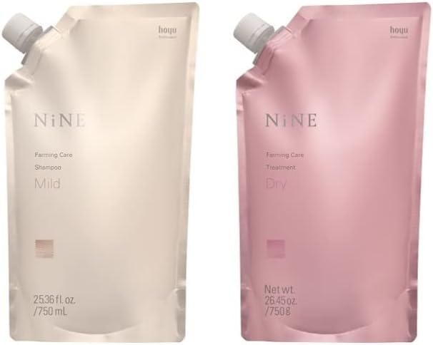 Amazon | ホーユー ナイン ファーミング ケアシャンプー 750ml +