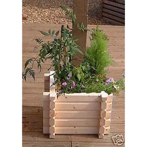 Norlogs Easy Assemble Wooden Planter Cover