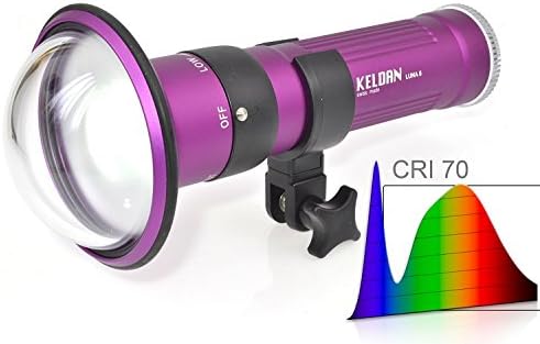 Keldan Lights Luna 8 FLUX Underwater LED Video Light - 6000 lumens