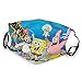 Produktbild Spongebob und Seine Freunde Gesichtsschal Anti-Staub Waschbar Wiederverwendbarer Gesichtsschal Modedesign für Kinder Jungen Mädchen Teenager