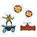 Teenage Mutant Ninja Turtles Toy, Leonardo Half Pipe RC Skate Vehicle, 2.4 GHz Skateboard Controller, Mutant Mayhem TMNT Remote Control Toy for Kids, Ages 3+
