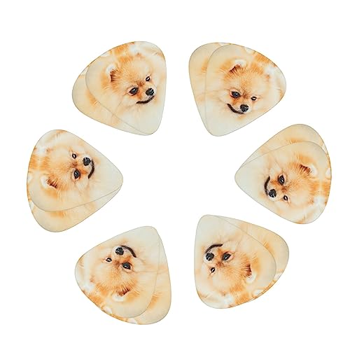 Lot de 12 médiators jaunes de Poméranie avec boîte pour ukulélé guitare électrique basse - Les Beatles, Paul McCartney, John Lennon, RIngo Starr, George Harrison Lot de 12 médiators jaunes de Poméranie avec boîte pour ukulélé guitare électrique basse – Image 3
