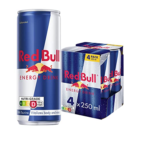 Red Bull Energy Drink, 4 x 25cl