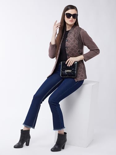 Image of PIVL Women's Long Winter Acrylic Blend Sweater