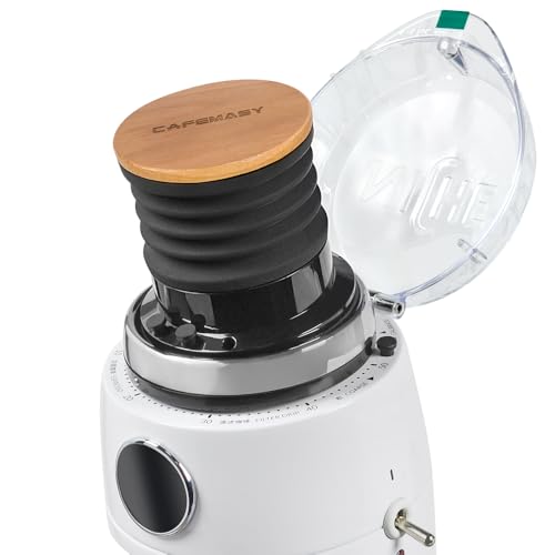 CAFEMASY Tolva de dosis única compatible con molinillo de café Niche Zero, herramientas de limpieza, soplador de silicona de retención cero