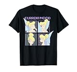 17TINK00120A-001 Disney Peter Pan Tinkerbell Current Mood Portrait Panels T-Shirt