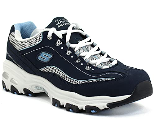 Image of Skechers Women's D'lites Life Saver Memory Foam Lace-up Sneakers