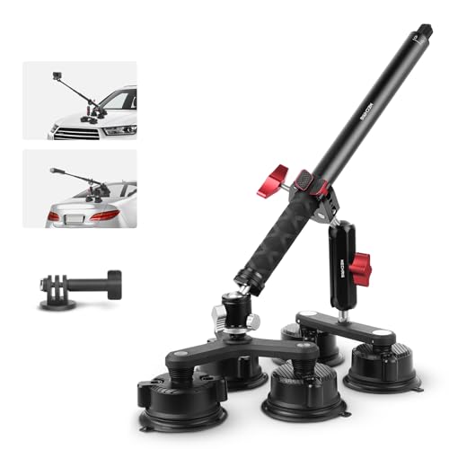 Soporte de coche con ventosa para Insta360 x4 y cámaras de acción JC021