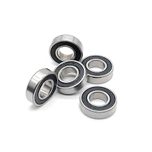 6004RS Bearing ABEC-7 2PCS 20 * 42 * 12 mm Deep Groove 6004-2RS Ball Bearings 6004 180104 RS 6004 2RS EMQ Quality