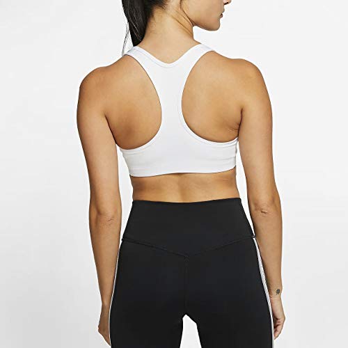 Image of Nike Polyester Womens Swoosh Bra Non PAD Bra L Women Training