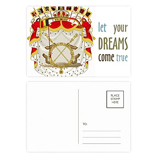 Tarjetas de agradecimiento de Bélgica para regalar y usar en fechas patrias