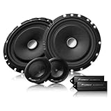 Kit 2 vias Alto-falante 6,5" Tweeters Crossover Ts-c1730br