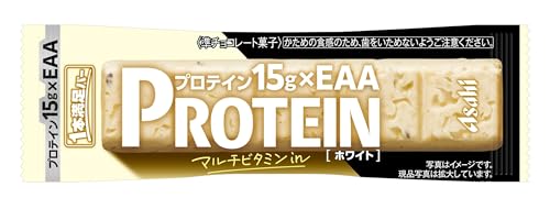 アサヒグループ食品 1本満足バー プロテインホワイト 1本×9個