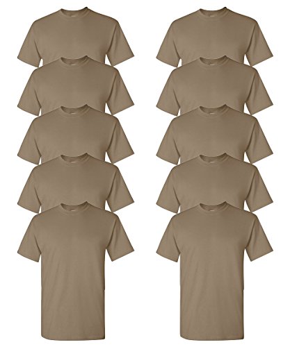 T-shirt adulte coton lourd, brun savane, 3XL