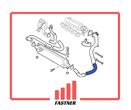 Tubo Manicotto Intercooler Aria Turbo F I A T Bravo II 1.6 D Multijet (2007-2014) 51797251
