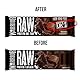 Warrior Raw Protein Riegel Flapjack (20 g) – 12 x 75 g – zuckerarmer, ballaststoffreicher Mahlzeitenersatz – gesunder Frühstücks-Hafer-Snack für Energie und Muskelwachstum (Schoko-Brownie)