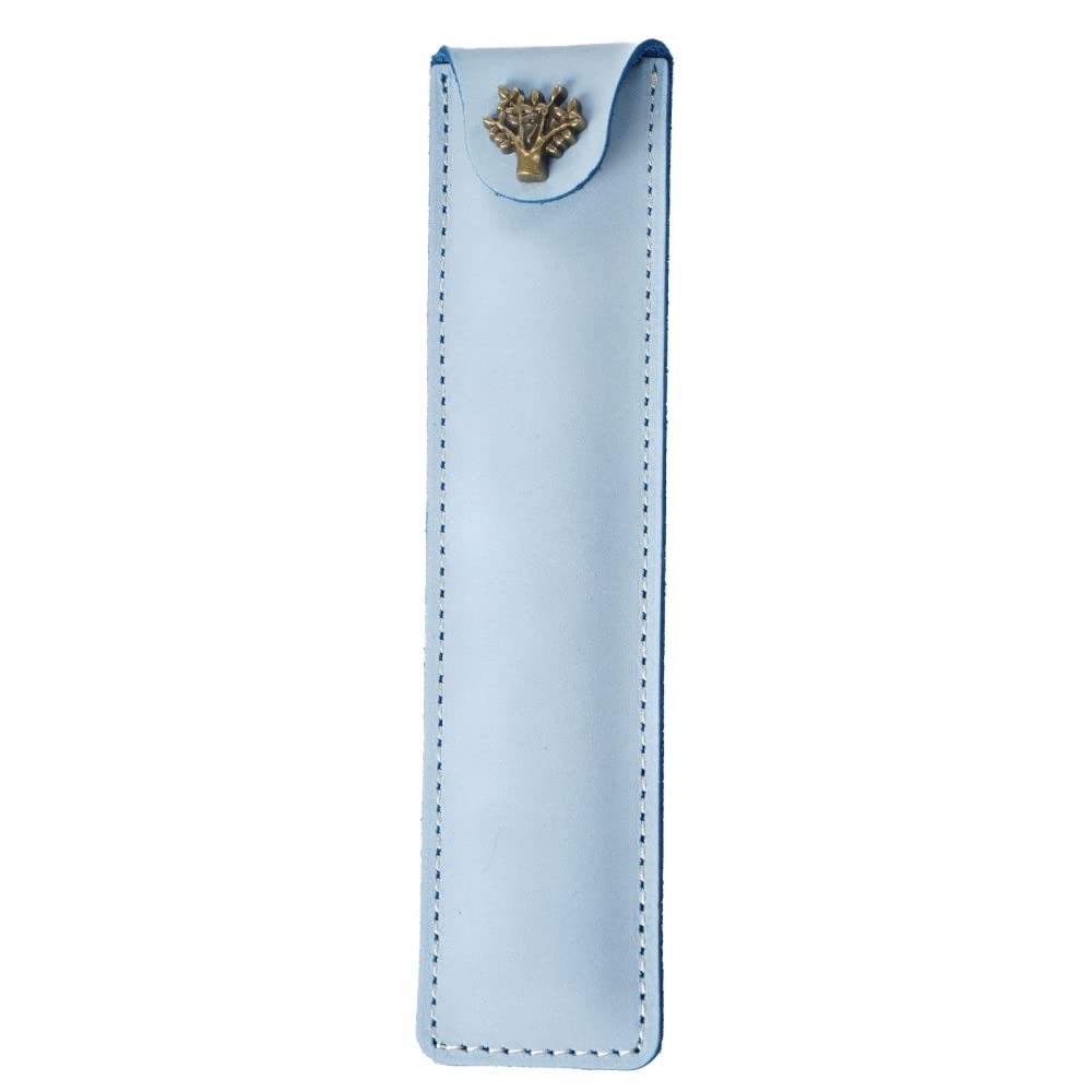 Leather Single Pen Cover, Retro Fountain Pen Pouch for Office