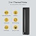 Bagana Portable Printers Wireless for Travel, Bluetooth Thermal Small Printer Supports 8.5