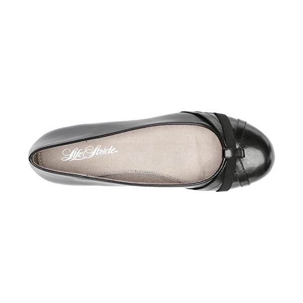 LifeStride-Womens-Abigail-Ballet-Flat LifeStride Women's Abigail Ballet Flat, Black, 9