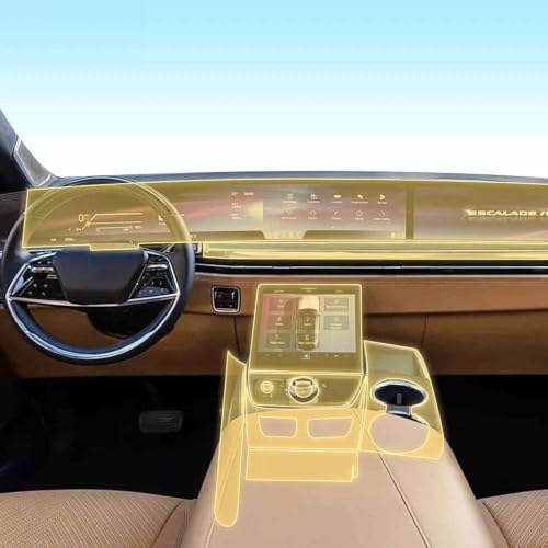 Película de TPU transparente para consola de Escalade 2025-2026: alta gama