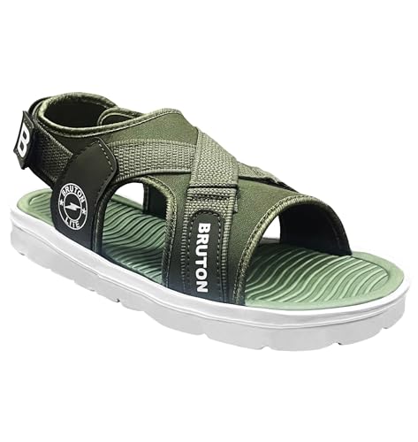 Image of BRUTON Men's Thong Sandals | Casual Open Toe Sandals for Men | Comfortable Daily Wear Footwear | Lightweight Summer Sandals