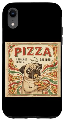 PIZZA IL MIGLIORE D ITALIA DAL 1950 �p�O �V�F�t ���g�� �|�X�^�[ �X�}�z�P�[�X iPhone XR �p